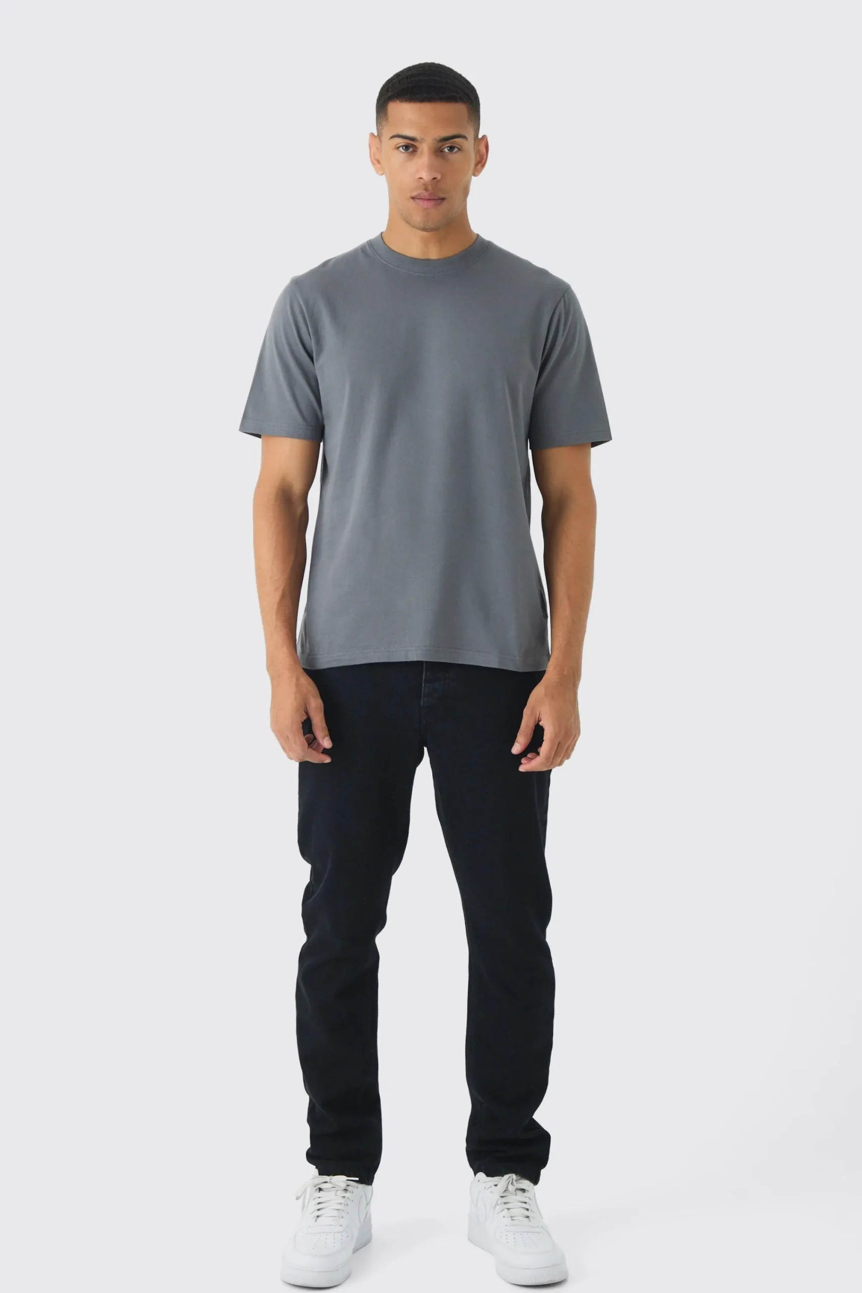 Basic Crew Neck T-shirt | UK^boohooMAN Discount
