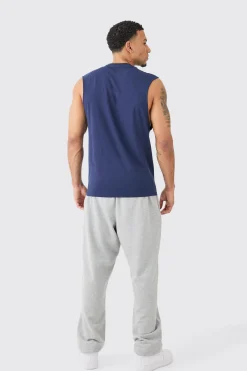 Basic Drop Armhole Tank | UK^boohooMAN Clearance