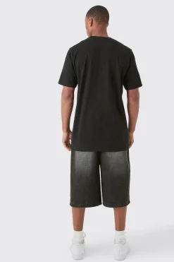 Basic Longline Crew Neck T-shirt | UK^boohooMAN Discount