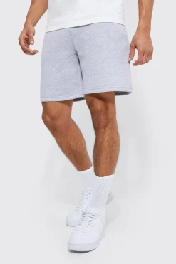 boohooMAN Basic Loose Fit Mid Length Jersey Short | UK| Shorts