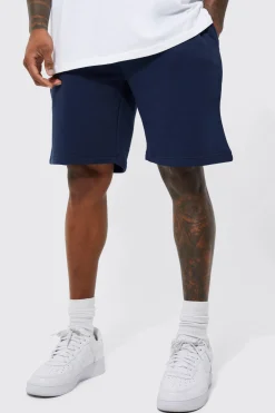 boohooMAN Basic Loose Fit Mid Length Jersey Short | UK| Shorts