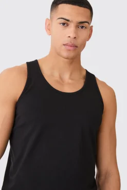 Basic Man Dash Vest | UK^boohooMAN Sale