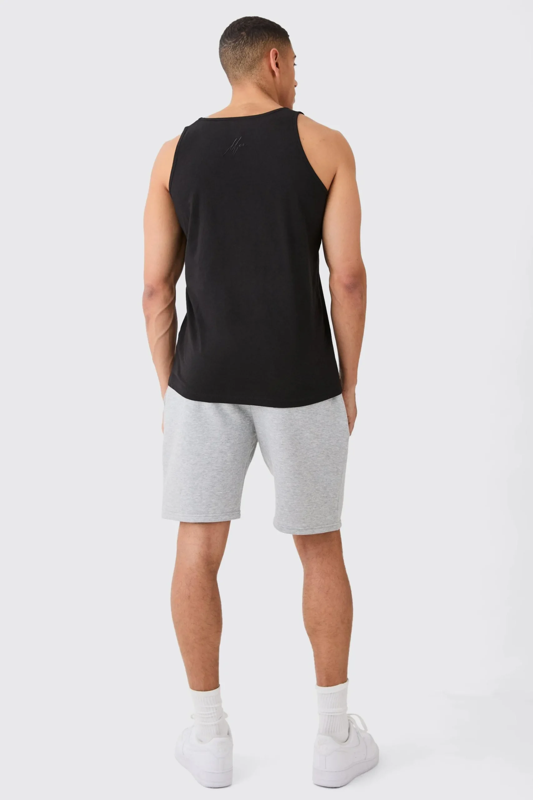 Basic Man Signature Vest | UK^boohooMAN Clearance