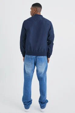 boohooMAN Basic Nylon Bomber Jacket | UK| Coats & Jackets