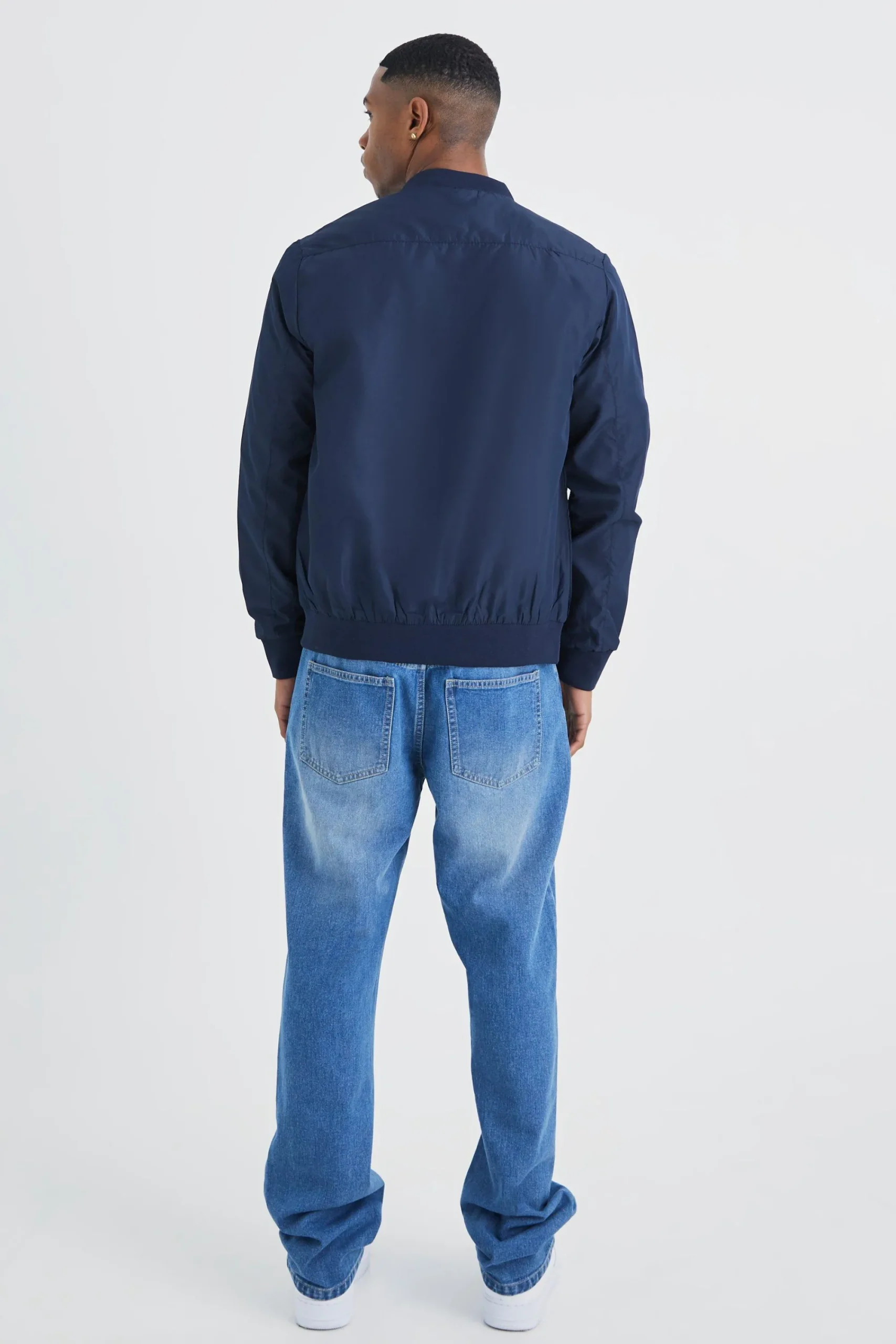 boohooMAN Basic Nylon Bomber Jacket | UK| Coats & Jackets