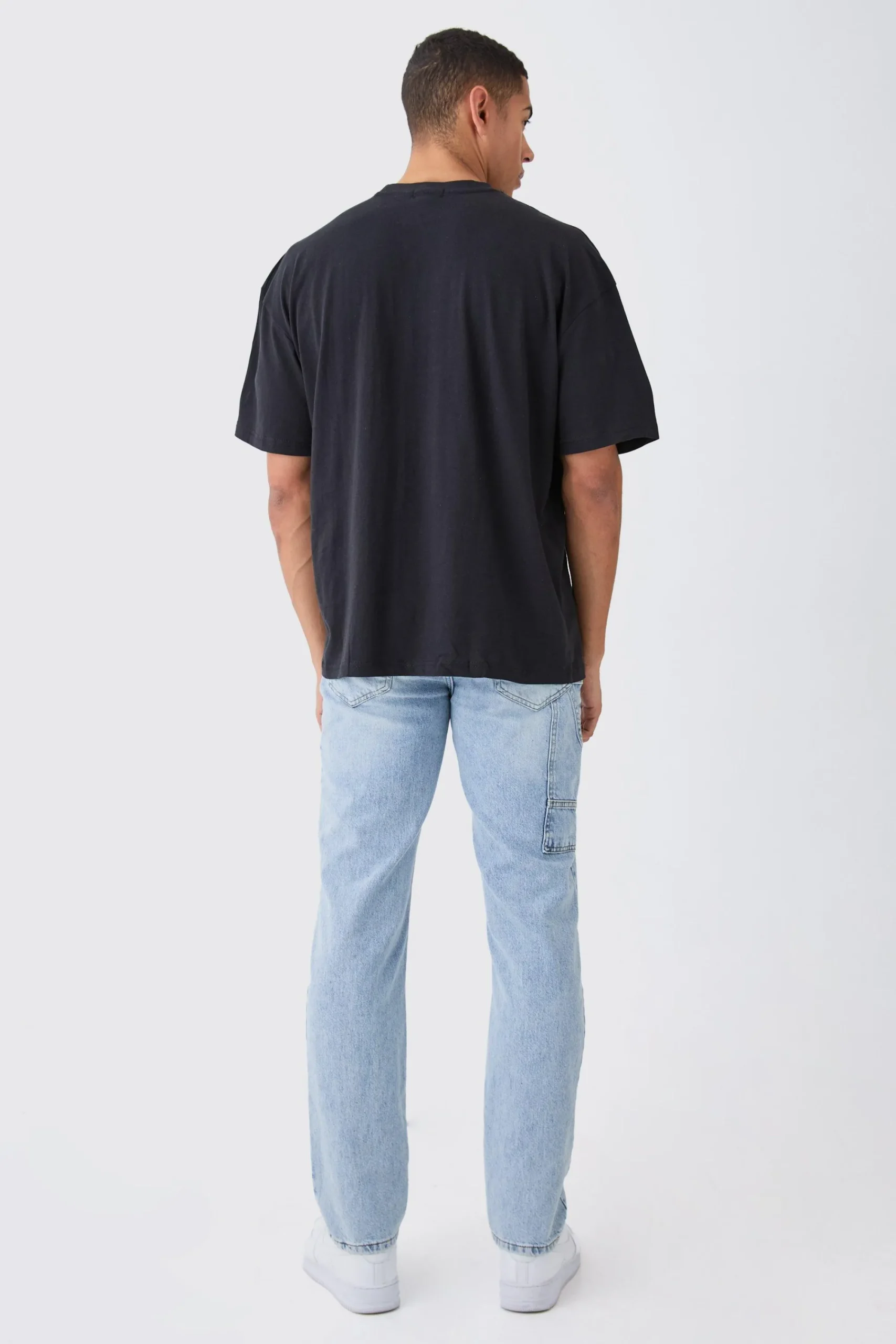 Basic Oversized Crew Neck T-shirt | UK^boohooMAN Best