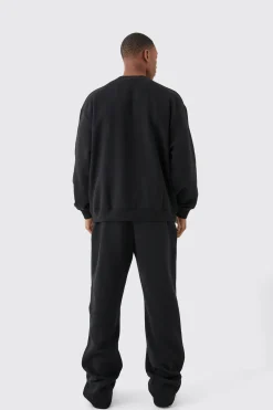 boohooMAN Basic Oversized Crew Neck Sweatshirt | UK| Hoodies & Sweatshirts