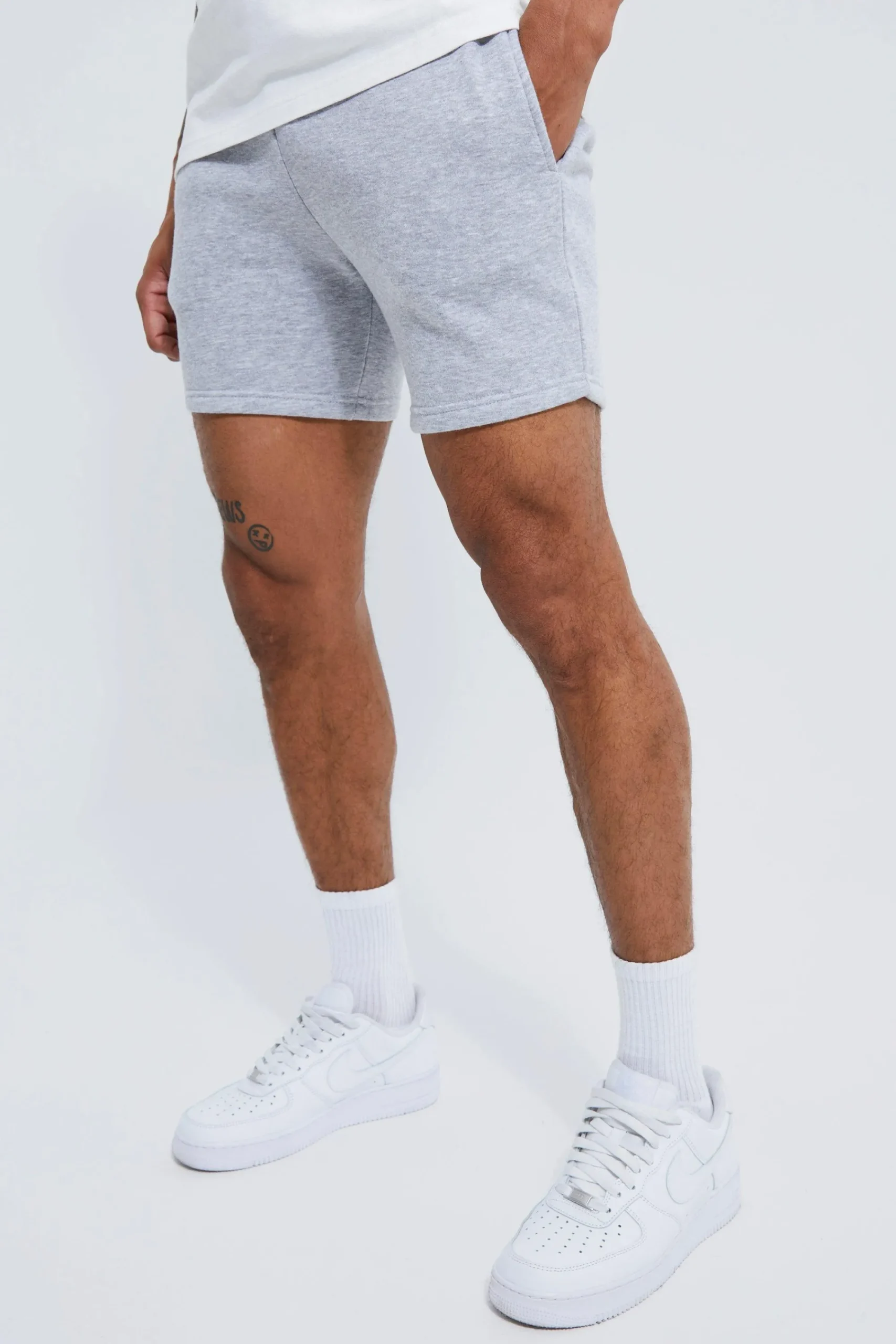 boohooMAN Basic Slim Fit Short Length Jersey Short | UK| Shorts