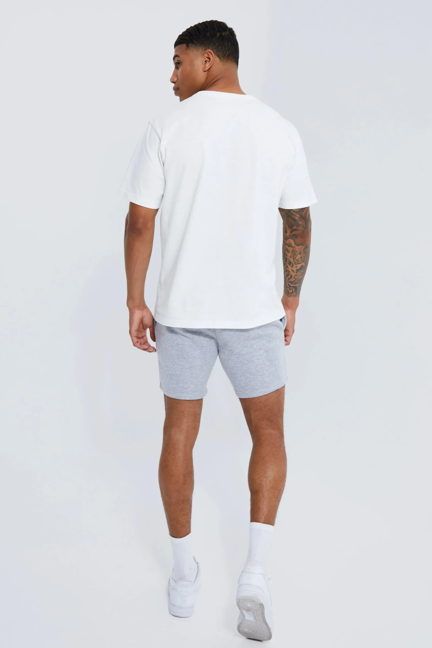 boohooMAN Basic Slim Fit Short Length Jersey Short | UK| Shorts