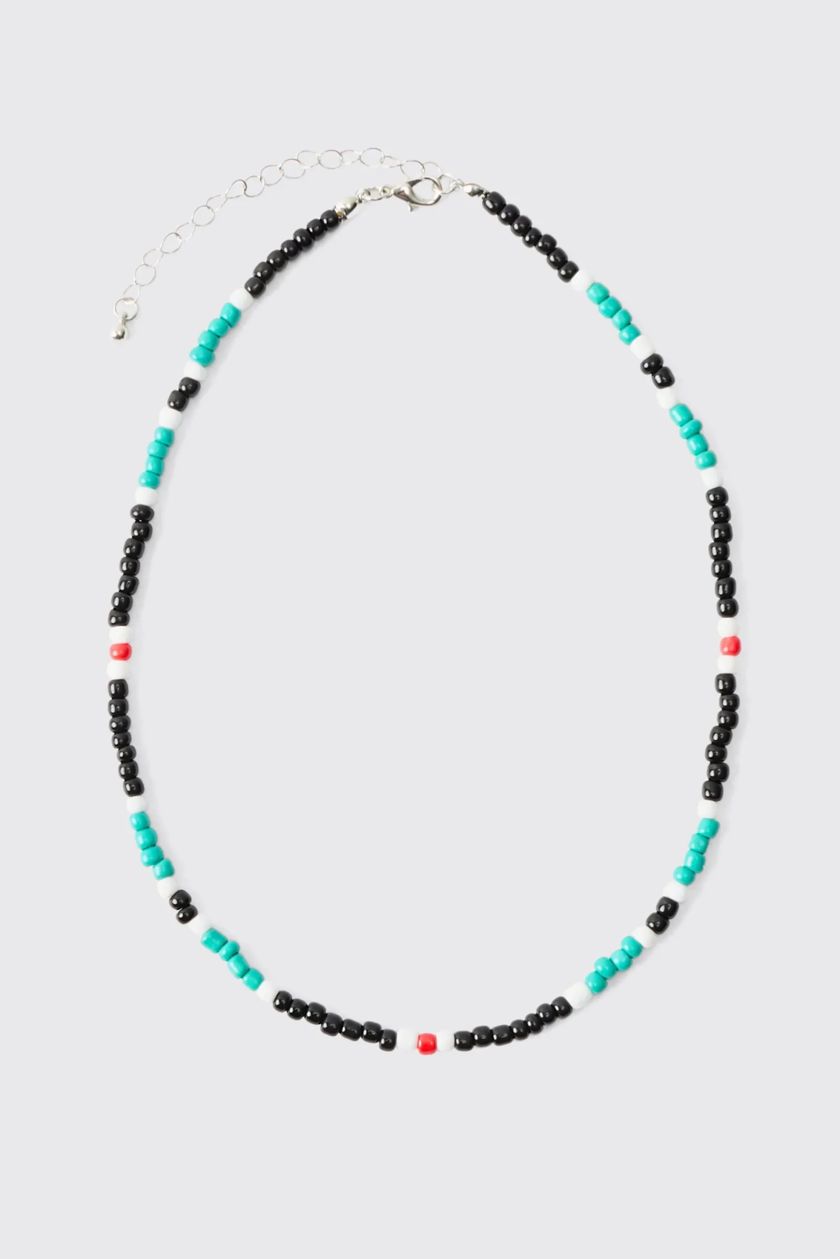 boohooMAN Bead Necklace In | UK| Jewellery & Watches