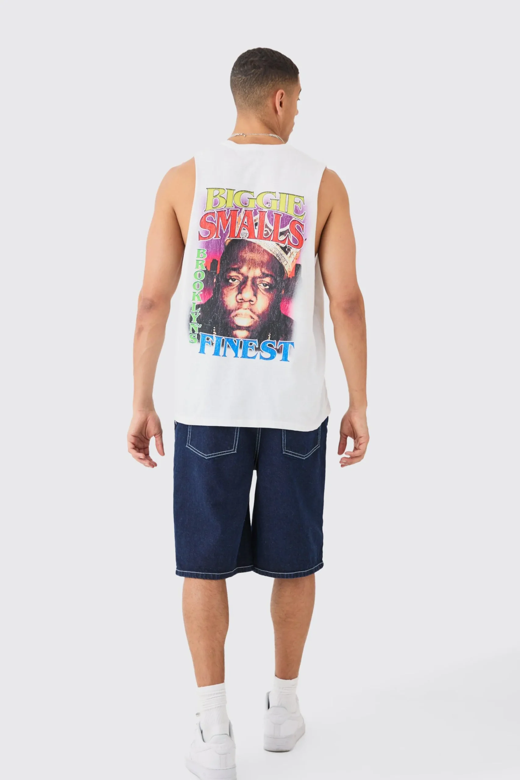 Biggie Smalls License Tank | UK^boohooMAN Hot