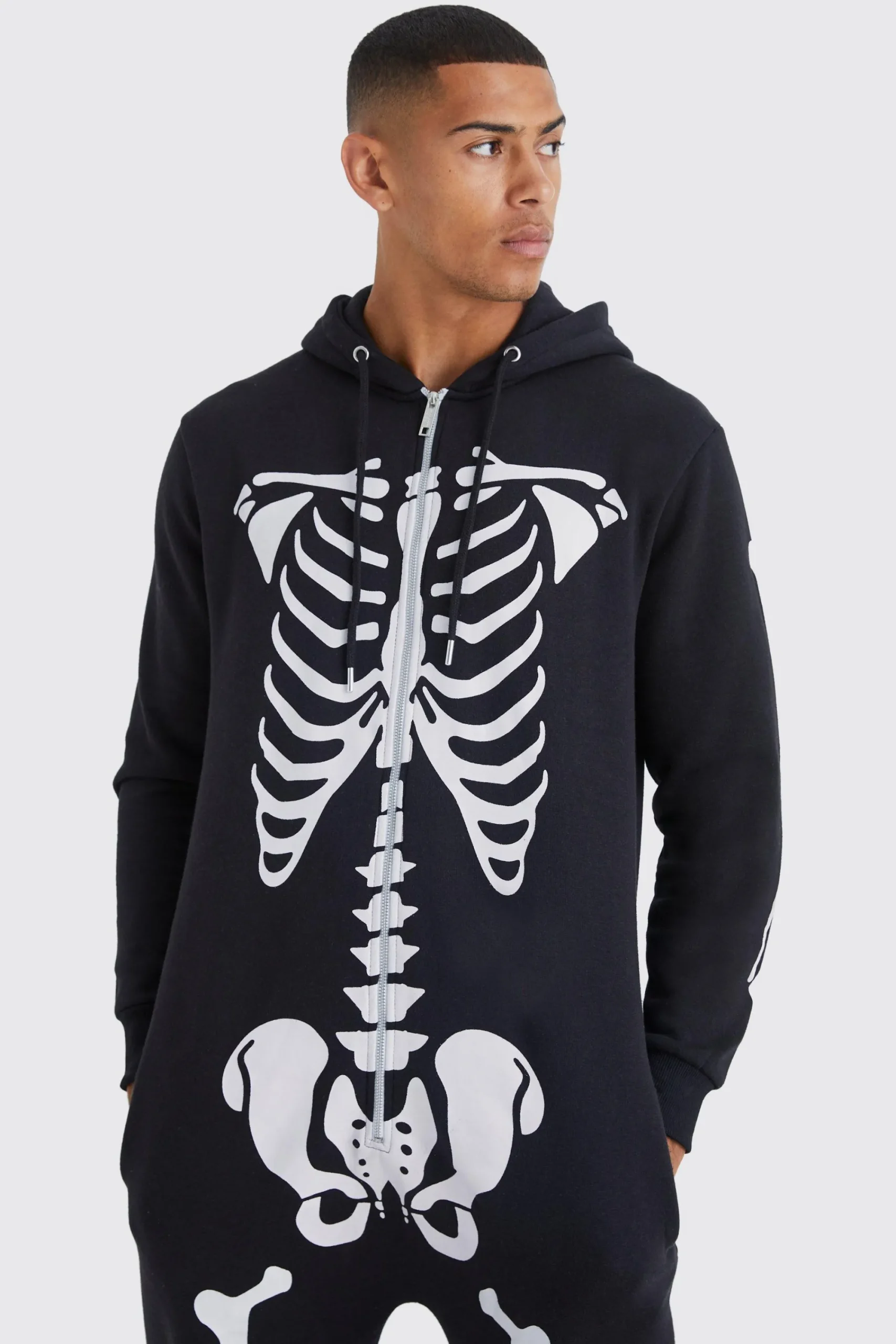 boohooMAN Skeleton Onesie | UK| Loungewear