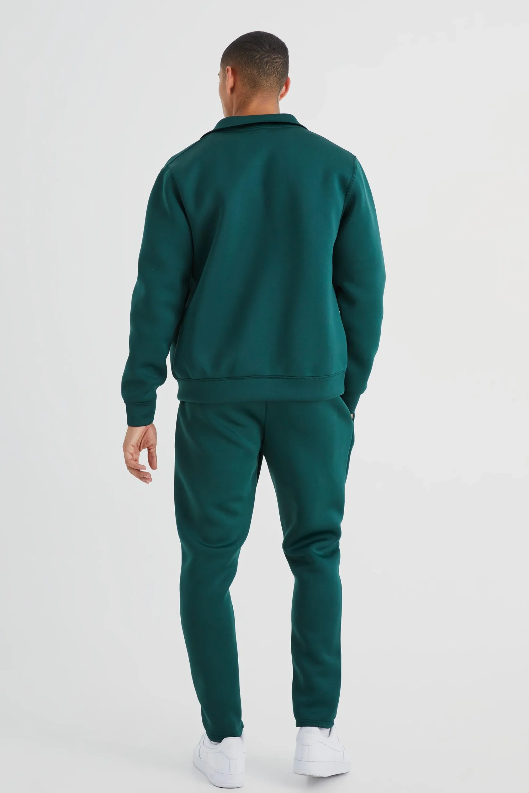 boohooMAN Bonded Scuba Harrington & Jogger | UK| Tracksuits