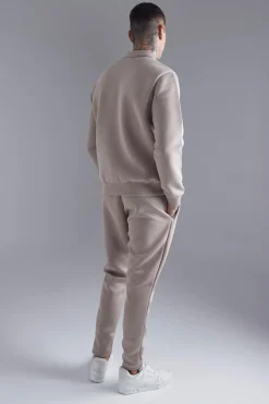 boohooMAN Bonded Scuba Harrington Jacket | UK| Coats & Jackets