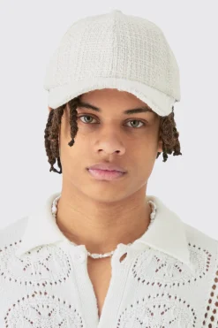 boohooMAN Boucle Texture Cap In | UK| Hats & Caps
