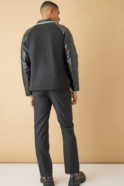 boohooMAN Boxer Waistband Tailored Trousers | UK| Suits & Tailoring