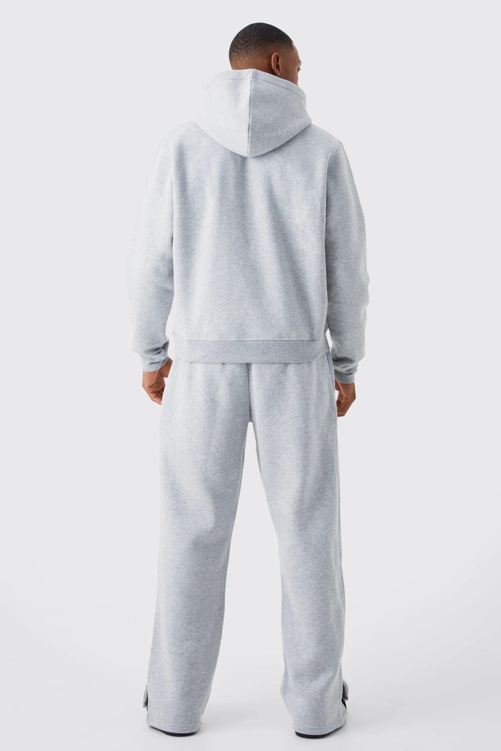 boohooMAN Boxy Bm Print Tracksuit | UK| Tracksuits