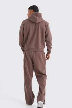 boohooMAN Boxy Bm Print Tracksuit | UK| Tracksuits