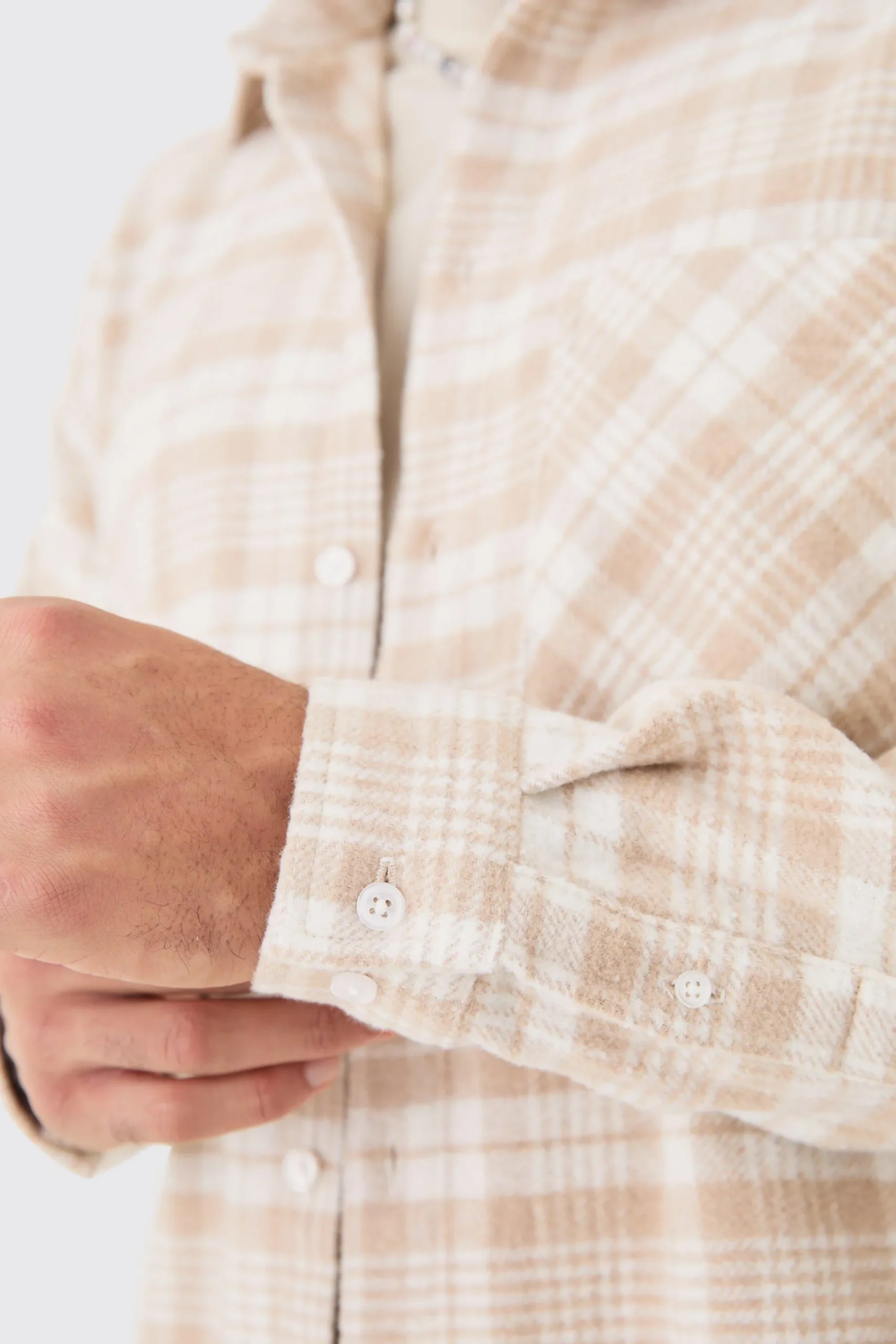 boohooMAN Boxy Check Shirt | UK| Shirts
