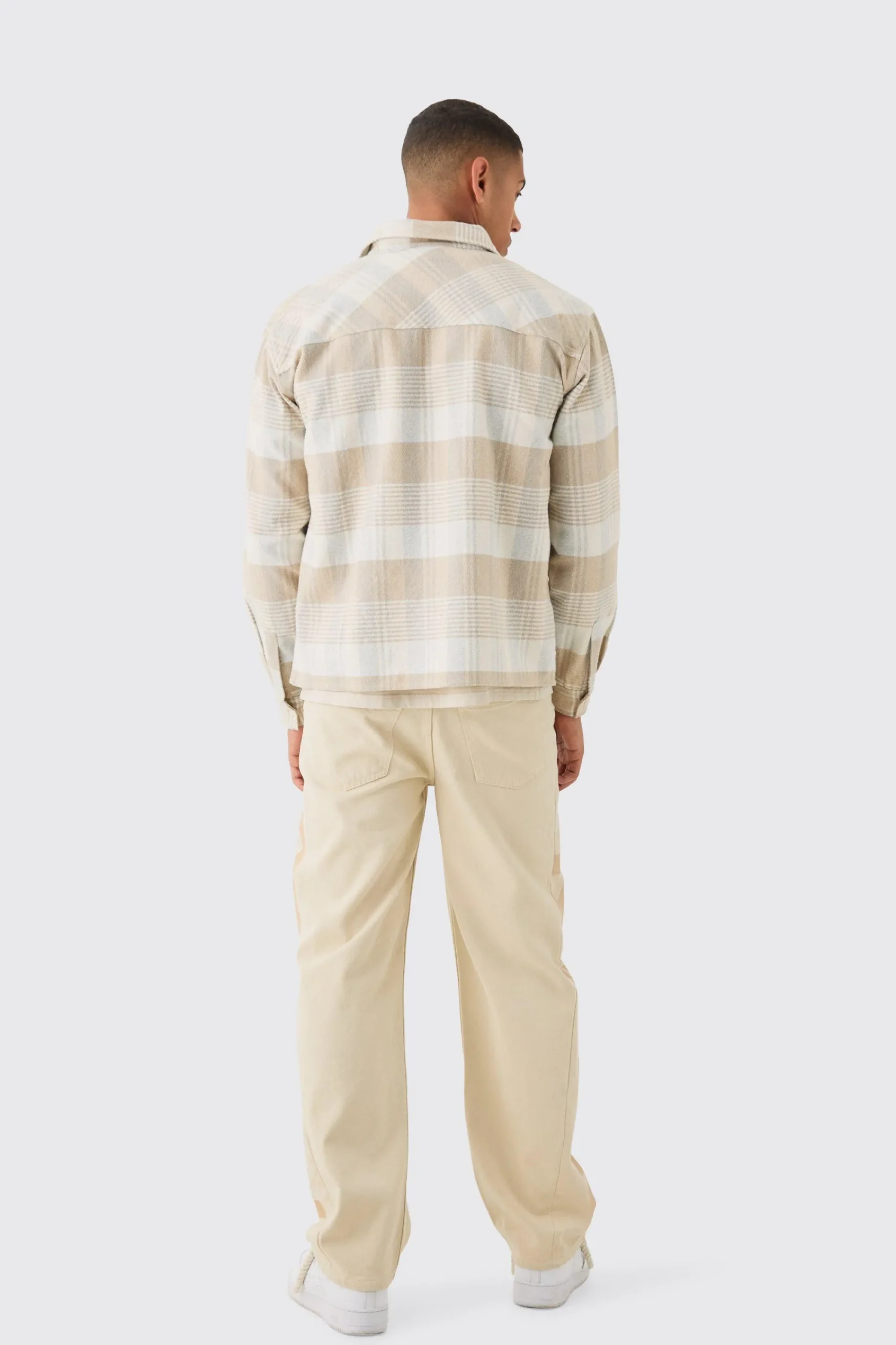 boohooMAN Boxy Check Shirt | UK| Shirts