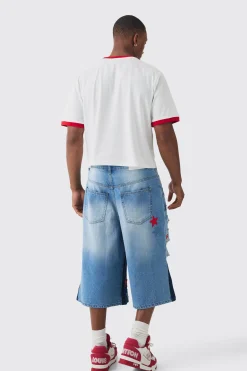 Boxy Fit Baby Printed T-shirt | UK^boohooMAN Online