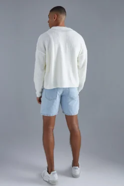 boohooMAN Boxy Fit Brushed Knit Cardigan | UK| Knitwear