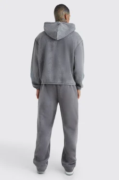 boohooMAN Boxy Fit Homme Graffiti Print Tracksuit | UK| Tracksuits