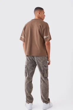 boohooMAN Boxy Fit Knitted Moto Shirt | UK| Knitwear