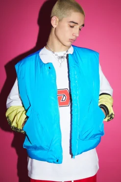 boohooMAN Boxy Fit Padded Gilet | UK| Coats & Jackets