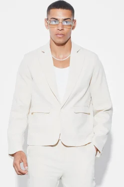 boohooMAN Boxy Fit Single Breasted Plain Suit Jacket | UK| Suits & Tailoring