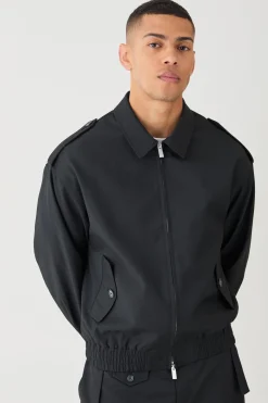boohooMAN Boxy Formal Bomber Jacket | UK| Suits & Tailoring