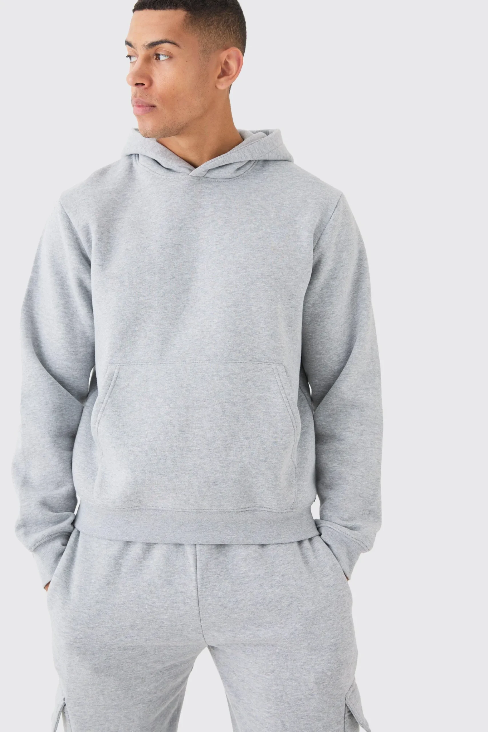 boohooMAN Boxy Hooded Cargo Tracksuit | UK| Tracksuits