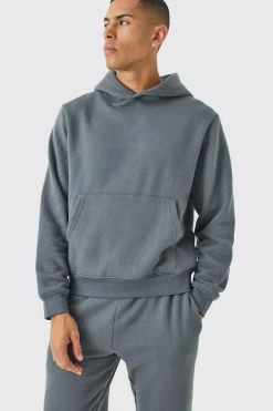boohooMAN Boxy Hooded Tracksuit | UK| Tracksuits
