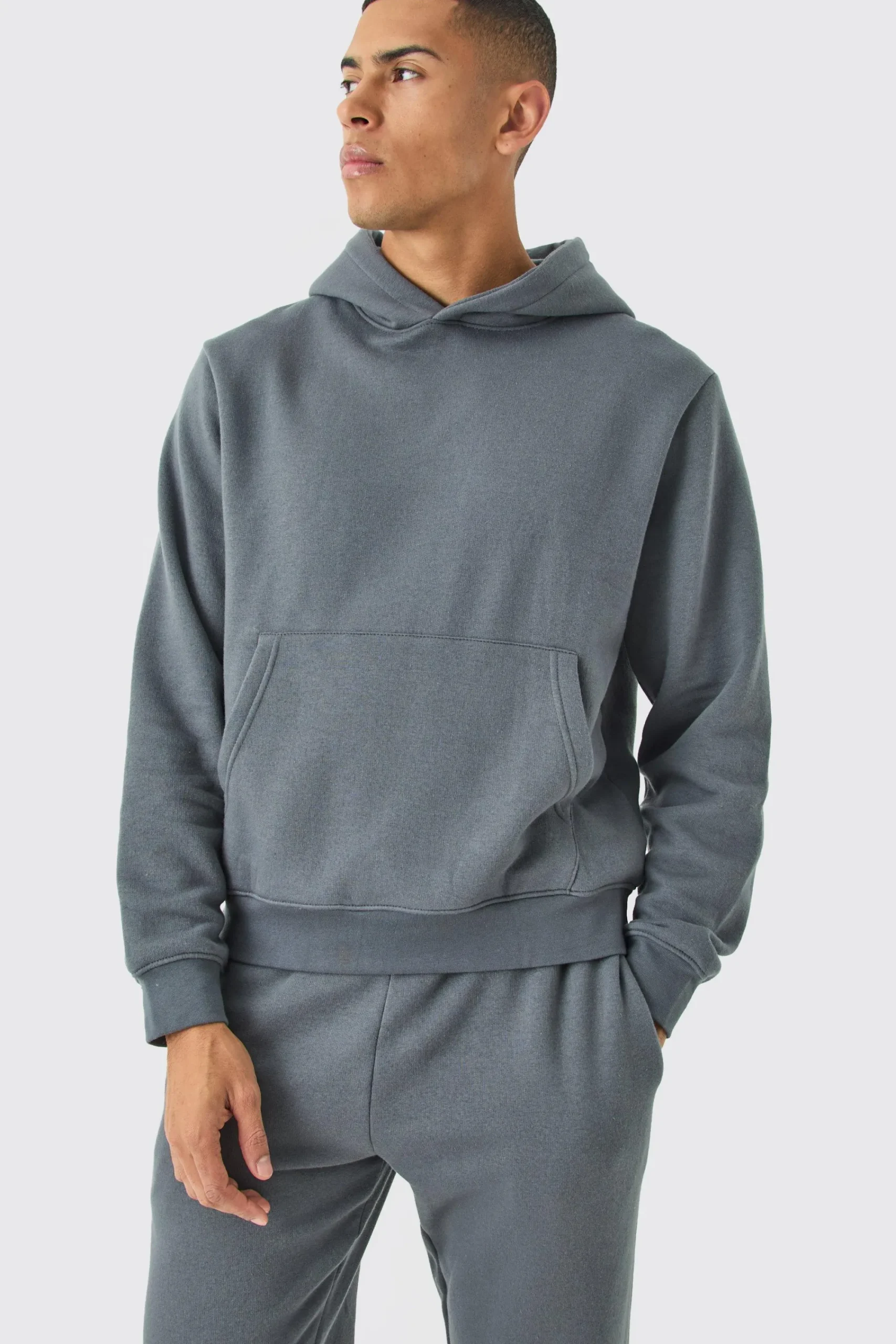boohooMAN Boxy Hooded Tracksuit | UK| Tracksuits