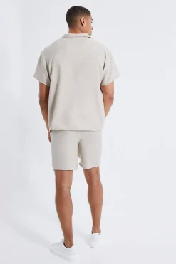 boohooMAN Boxy Linen Shirt And Short Set | UK| Sets & Co-Ords