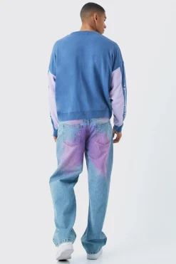 boohooMAN Boxy Moto Knitted Jumper | UK| Knitwear