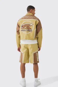 boohooMAN Boxy Official Pu Moto Jacket In | UK| Coats & Jackets