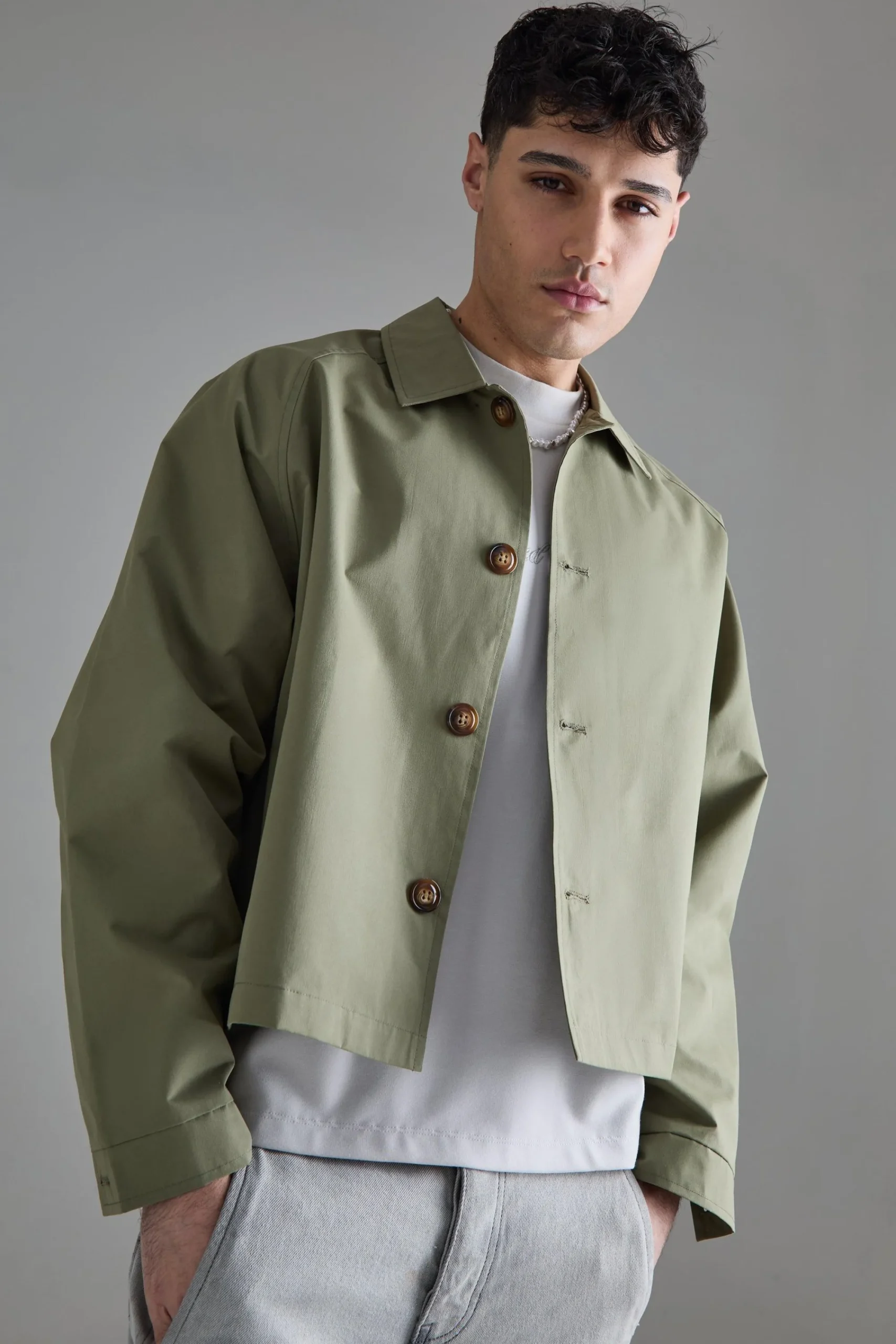boohooMAN Boxy Oversized Trench Coat | UK| Coats & Jackets