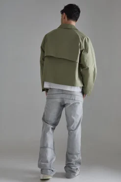 boohooMAN Boxy Oversized Trench Coat | UK| Coats & Jackets