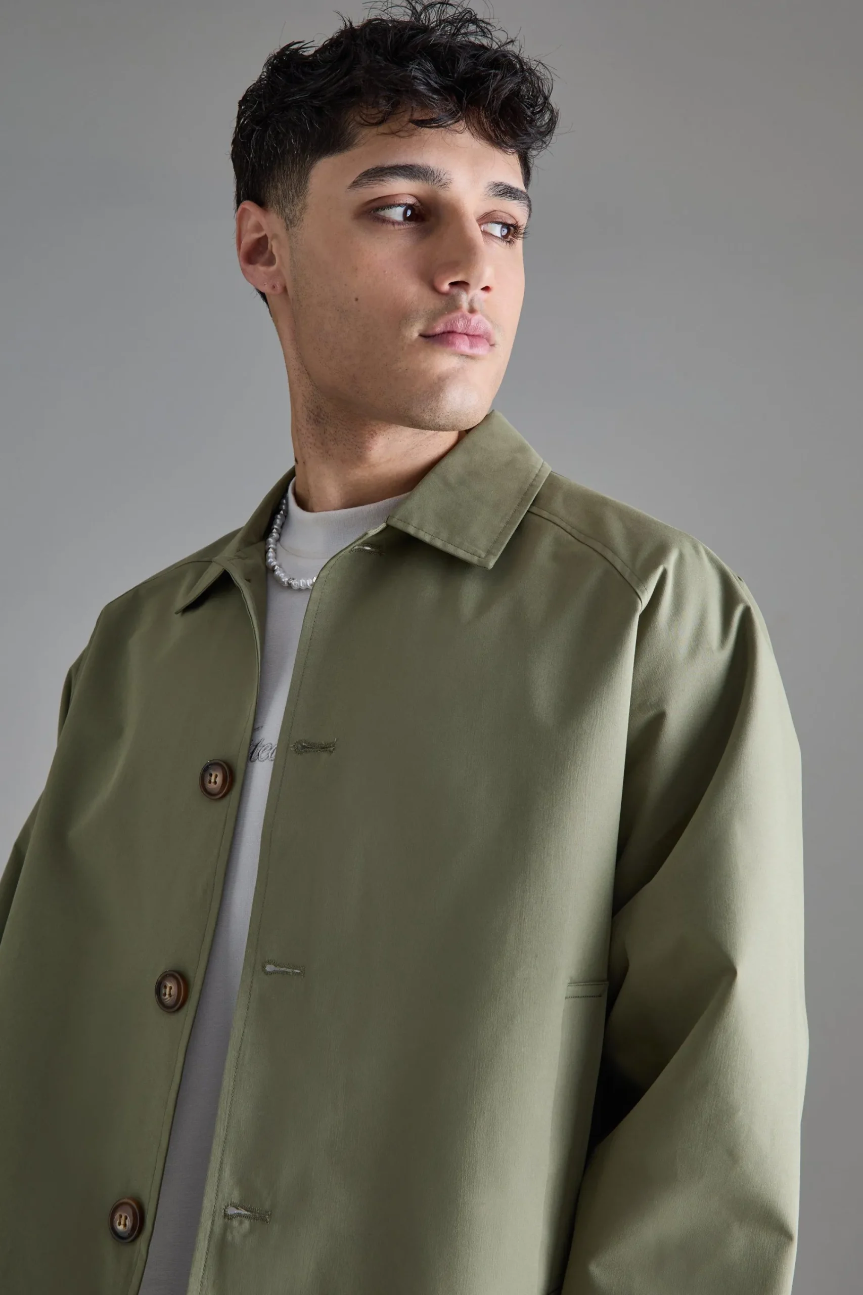 boohooMAN Boxy Oversized Trench Coat | UK| Coats & Jackets