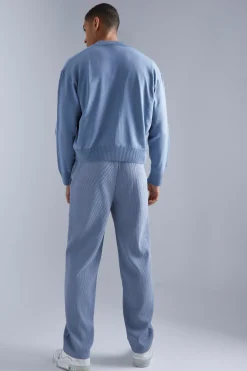 boohooMAN Boxy Smart Knitted Bomber | UK| Coats & Jackets