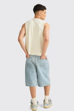 Boxy Talk Pride To Me Distressed Tank | UK^boohooMAN Hot