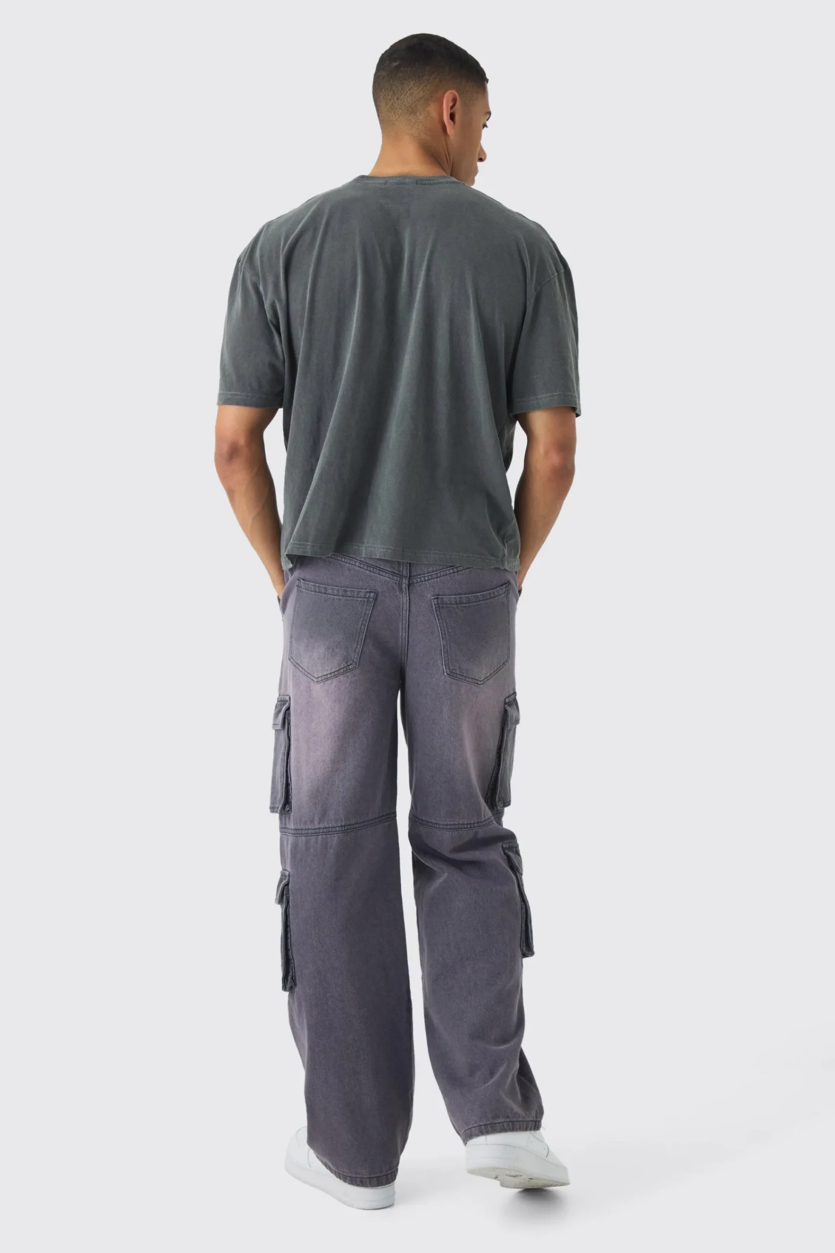 Boxy Washed Racing Car T-shirt | UK^boohooMAN Clearance