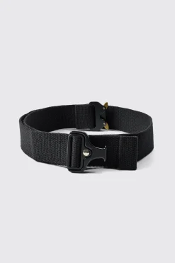 boohooMAN Buckle Detail Belt In | UK| Belts
