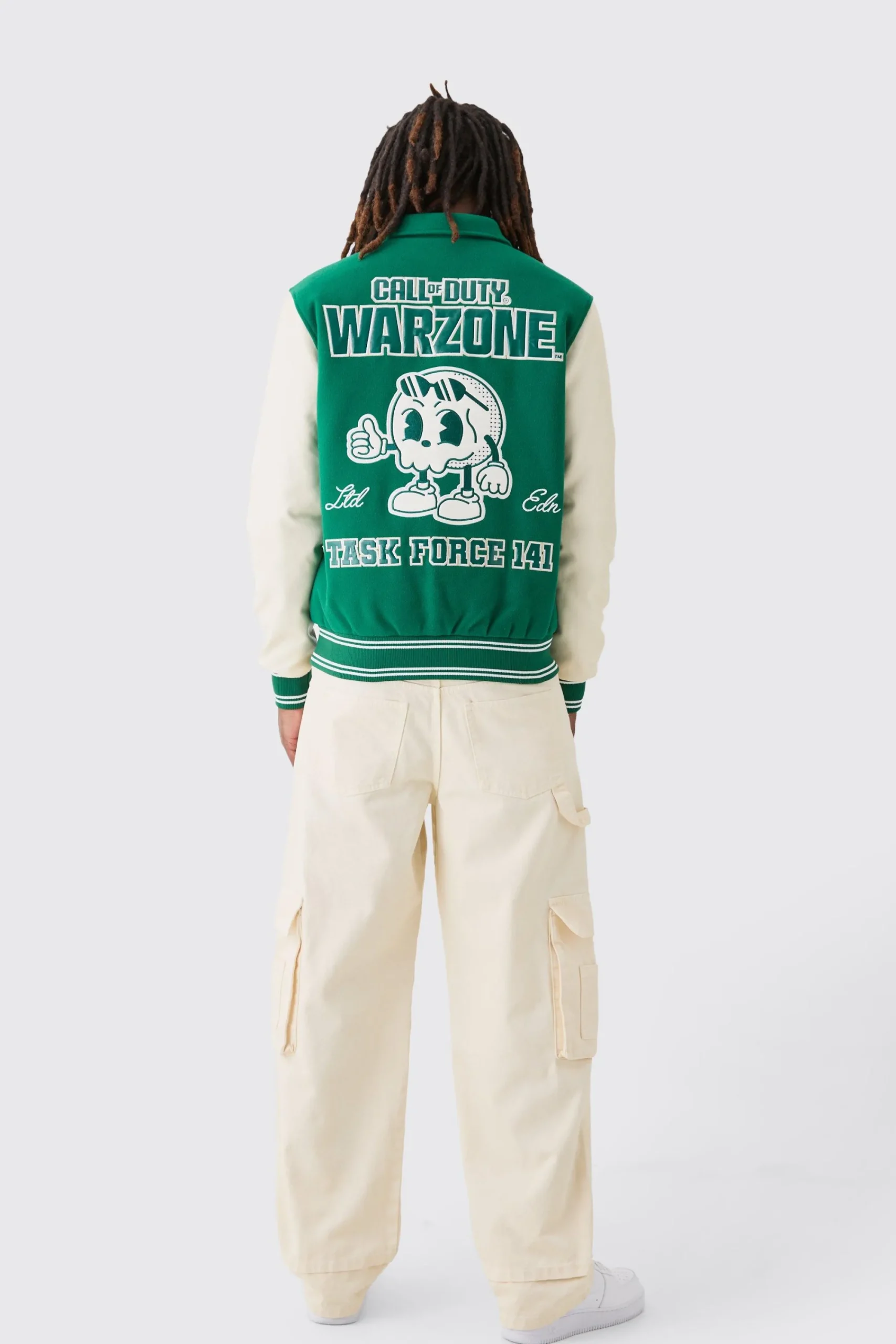 boohooMAN Call Of Duty License Varsity Bomber | UK| Coats & Jackets