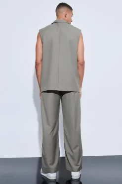 boohooMAN Cargo Pocket Wide Leg Trousers | UK| Suits & Tailoring