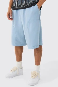 boohooMAN Carpenter Loopback Jersey Jort | UK| Shorts
