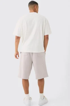boohooMAN Carpenter Loopback Jersey Jort | UK| Shorts