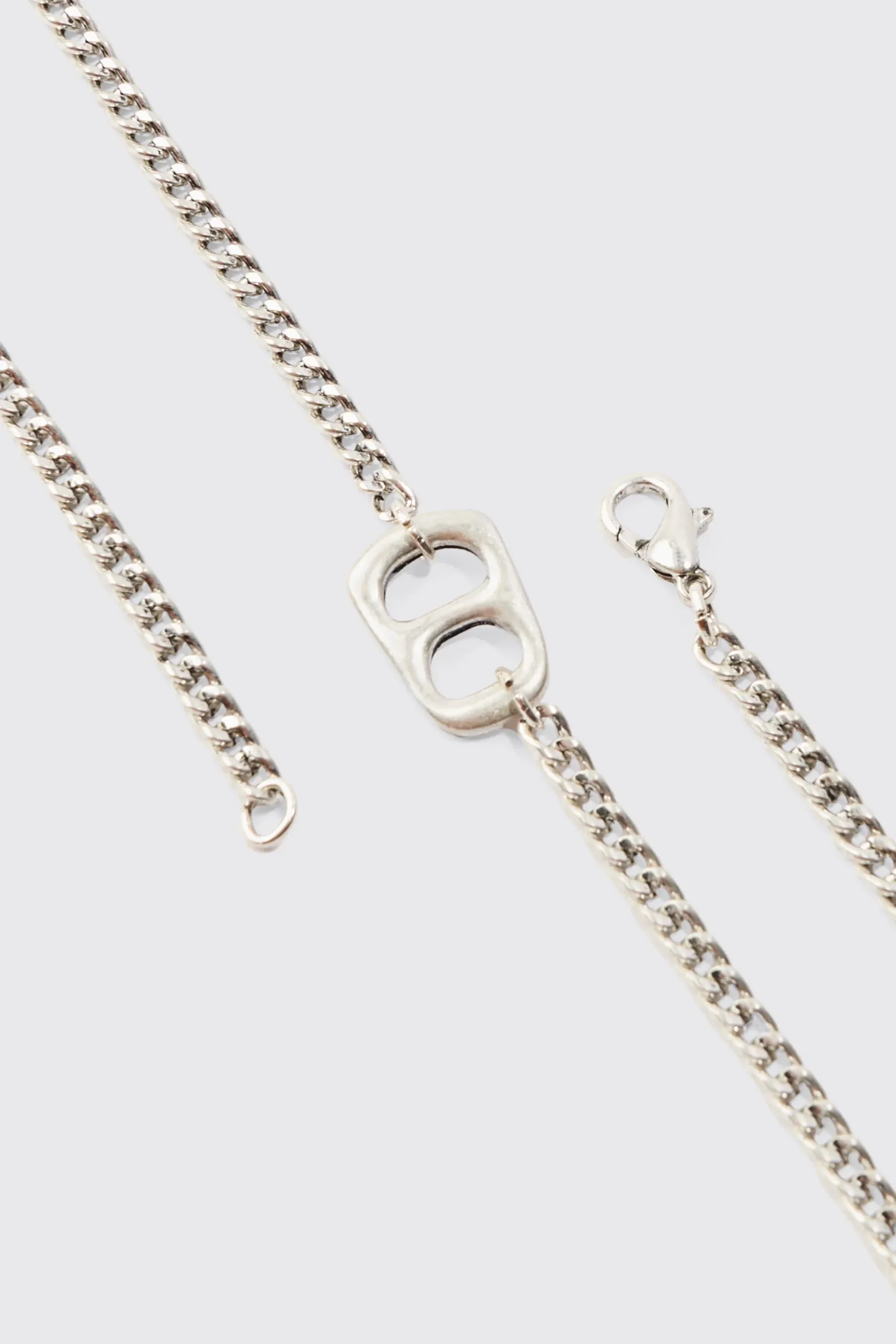 boohooMAN Chain Detail Pendant Necklace In | UK| Jewellery & Watches