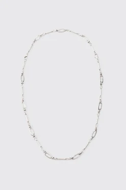 boohooMAN Chain Link Detail Necklace | UK| Jewellery & Watches